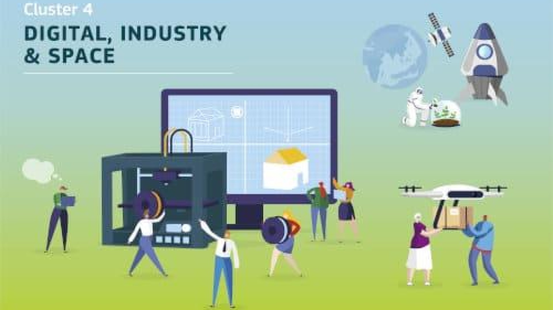 Horizon Europe – Cluster 4 Digitale, Industria e Spazio